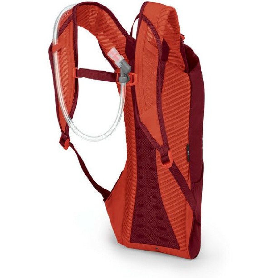 Cycling Backpacks * | Osprey Kitsuma 3 Hydration Backpack Women Claret Red