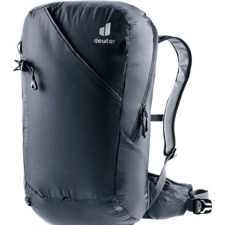 Skiing Backpacks * | Deuter Freerider Lite 20 Backpack Black