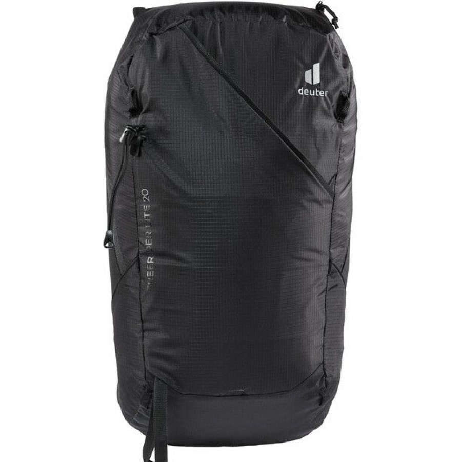 Skiing Backpacks * | Deuter Freerider Lite 20 Backpack Black