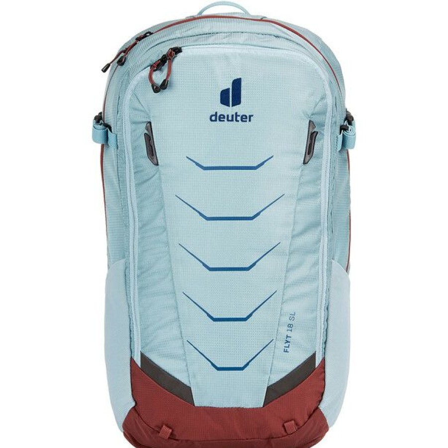 Cycling Backpacks * | Deuter Flyt 18 Sl Backpack Women Dusk/Redwood