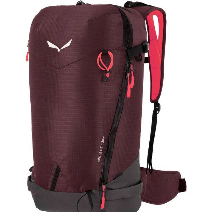 Skiing Backpacks * | Salewa Winter Mate 28L Backpack Women Tawny Port