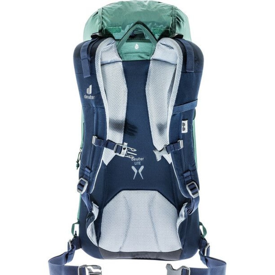 Skiing Backpacks * | Deuter Guide Lite 24 Backpack Seagreen/Navy