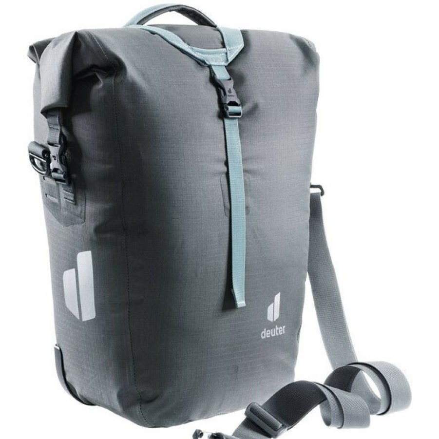 Cycling Backpacks * | Deuter Weybridge 20+5 Backpack Graphite