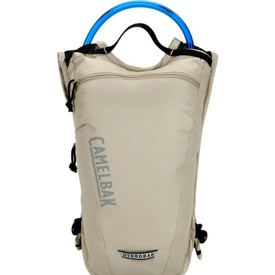 Cycling Backpacks * | Camelbak Hydrobak Light Hydration Backpack 1L+1,5L Aluminum/Black