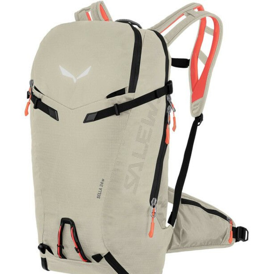 Skiing Backpacks * | Salewa Sella 24L Backpack Women Oatmeal