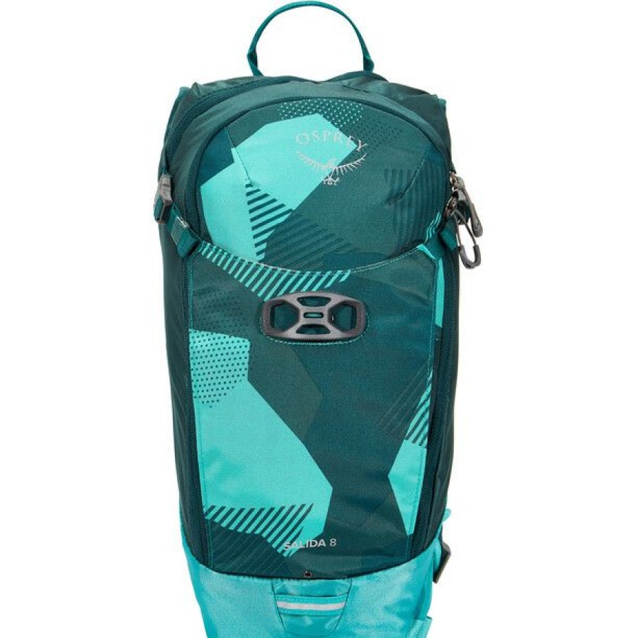 Cycling Backpacks * | Osprey Salida 8 Hydration Backpack Women Teal Glass