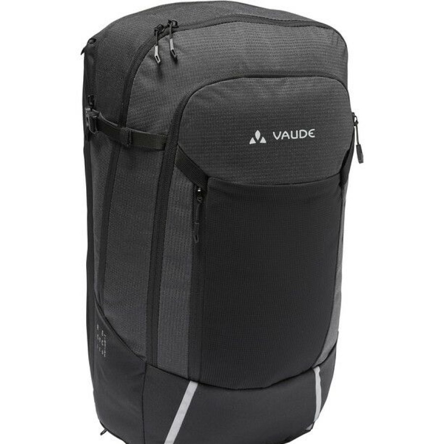 Cycling Backpacks * | Vaude Cycle 28 Ii Luminum Rack Bag Black