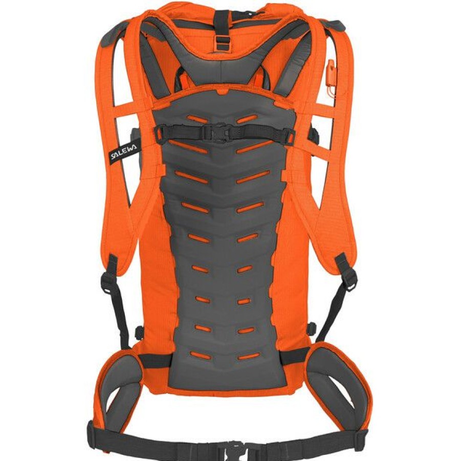 Skiing Backpacks * | Salewa Ortles Wall 38 Backpack Red Orange