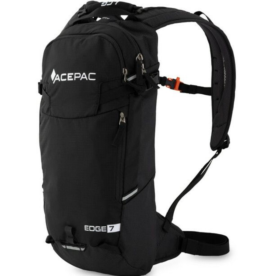 Cycling Backpacks * | Acepac Edge 7 Daypack Black