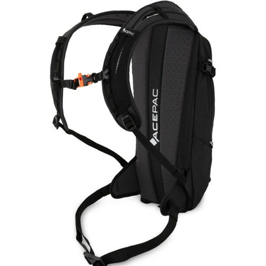 Cycling Backpacks * | Acepac Edge 7 Daypack Black