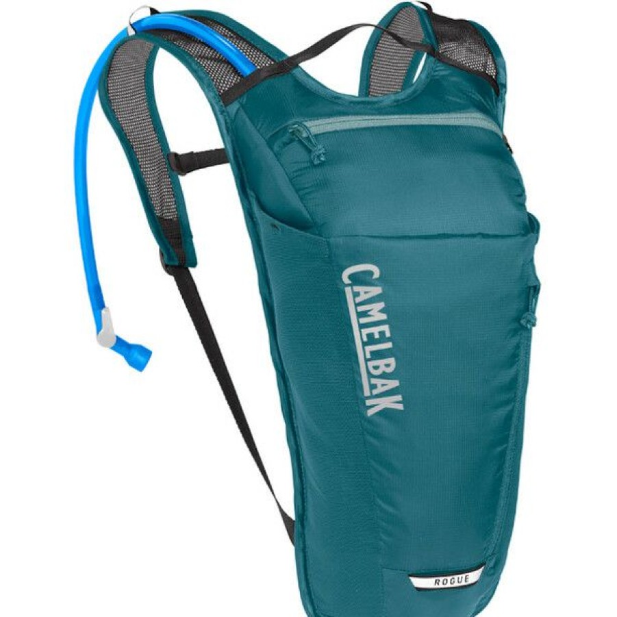 Cycling Backpacks * | Camelbak Rogue Light Hydration Backpack 5L+2L Women Dragonfly Teal/Mineral Blue