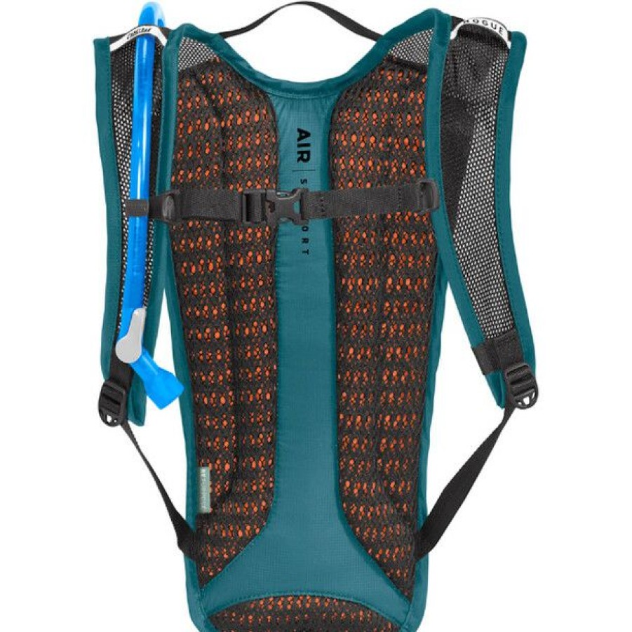 Cycling Backpacks * | Camelbak Rogue Light Hydration Backpack 5L+2L Women Dragonfly Teal/Mineral Blue