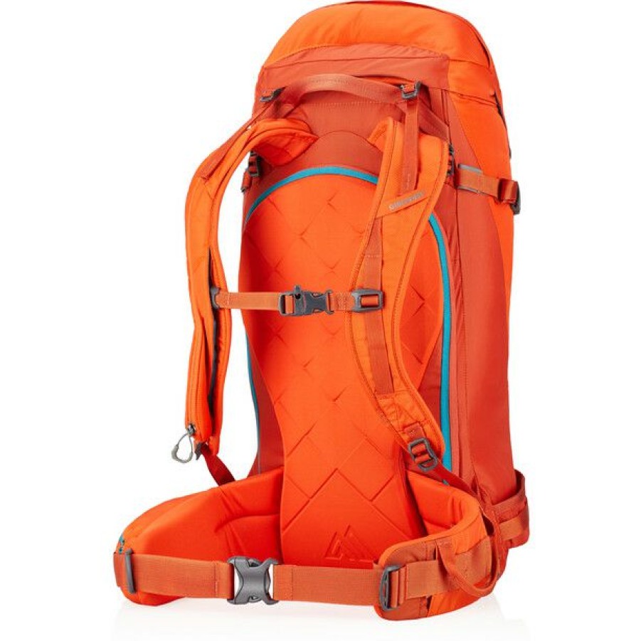 Skiing Backpacks * | Gregory Targhee 45 Backpack Sunset Orange