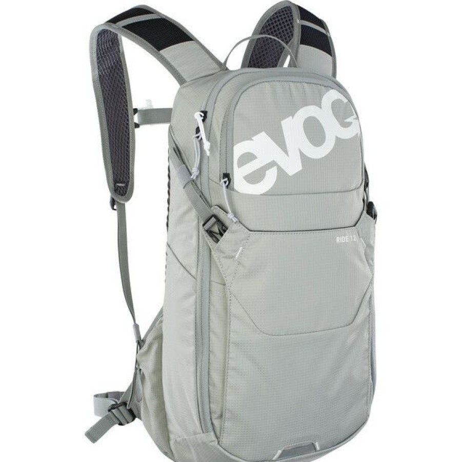 Cycling Backpacks * | Evoc Ride 12 Backpack 12L + 2L Bladder Stone