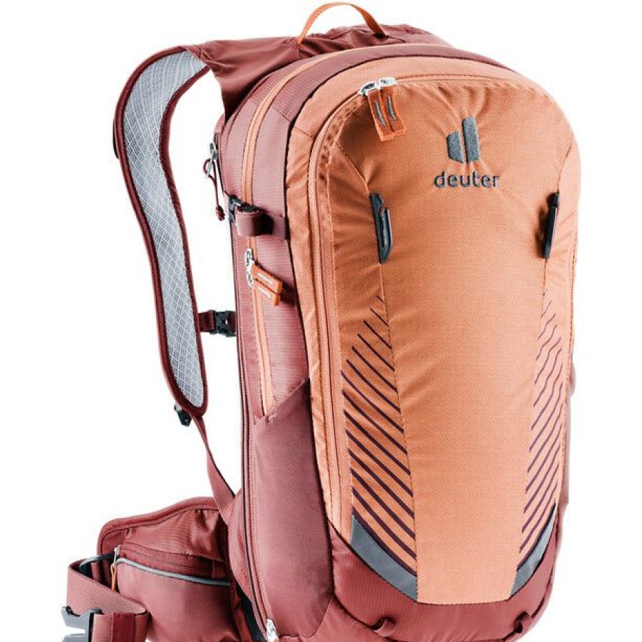 Cycling Backpacks * | Deuter Compact Exp 12 Sl Backpack Women Sienna/Redwood