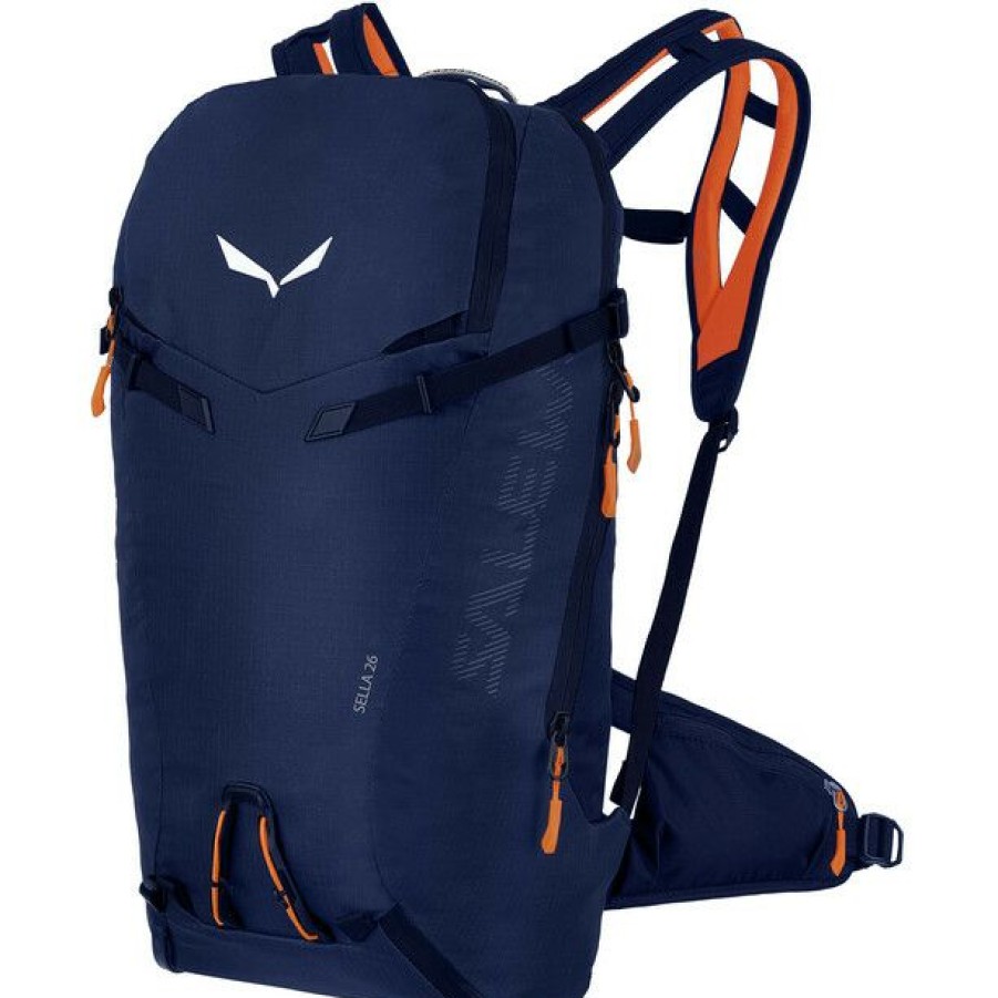 Skiing Backpacks * | Salewa Sella 26L Backpack Blue Depth