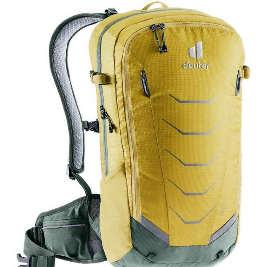 Cycling Backpacks * | Deuter Flyt 14 Backpack Turmeric/Ivy