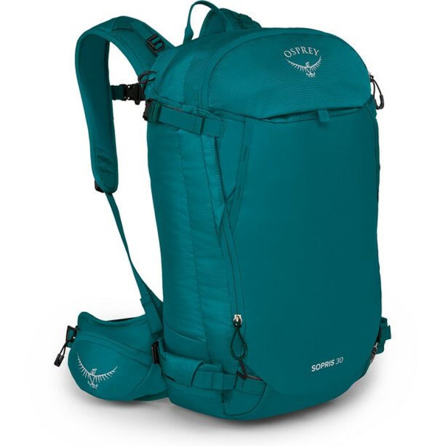 Skiing Backpacks * | Osprey Sopris 30 Backpack Women Verdigris Green