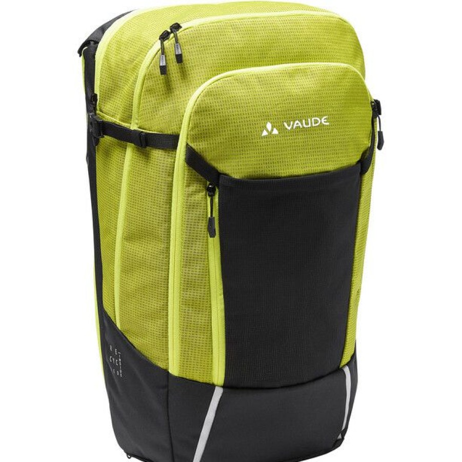 Cycling Backpacks * | Vaude Cycle 28 Ii Luminum Rack Bag Bright Green