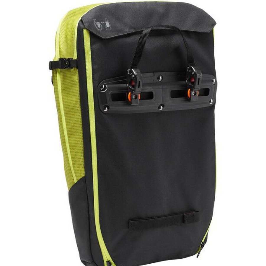 Cycling Backpacks * | Vaude Cycle 28 Ii Luminum Rack Bag Bright Green