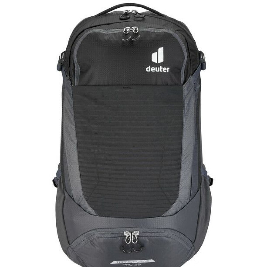 Cycling Backpacks * | Deuter Trans Alpine Pro 28 Backpack Black/Graphite