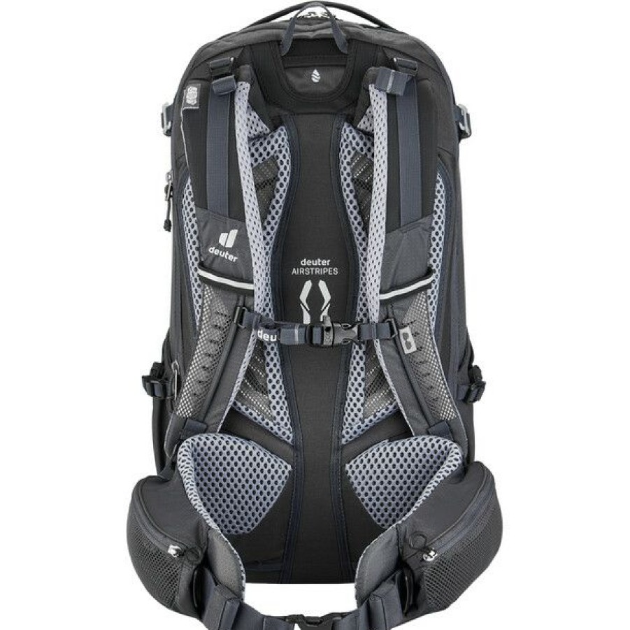 Cycling Backpacks * | Deuter Trans Alpine Pro 28 Backpack Black/Graphite