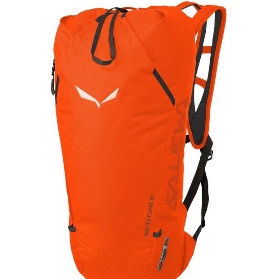 Daypacks * | Salewa Ortles Climb 18 Backpack Red Orange