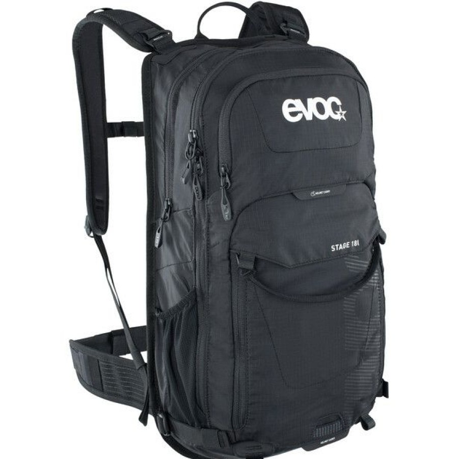 Cycling Backpacks * | Evoc Stage Technical Performance Pack 18L Black