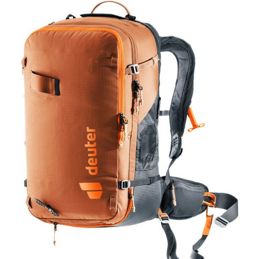 Daypacks * | Deuter Alproof 32 Backpack Chestnut/Black