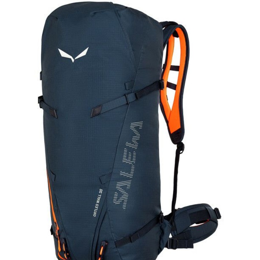 Skiing Backpacks * | Salewa Ortles Wall 38 Backpack Dark Denim