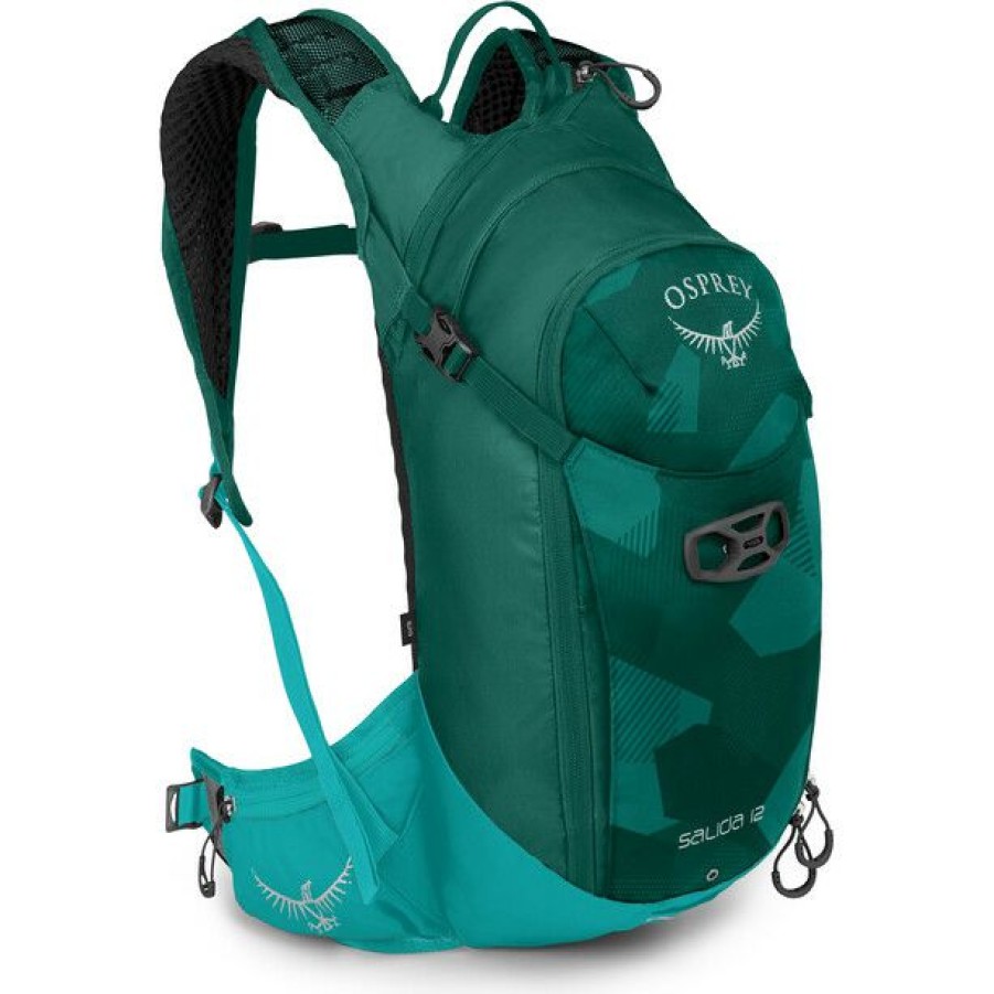 Cycling Backpacks * | Osprey Salida 12 Hydration Backpack Women Teal Glass