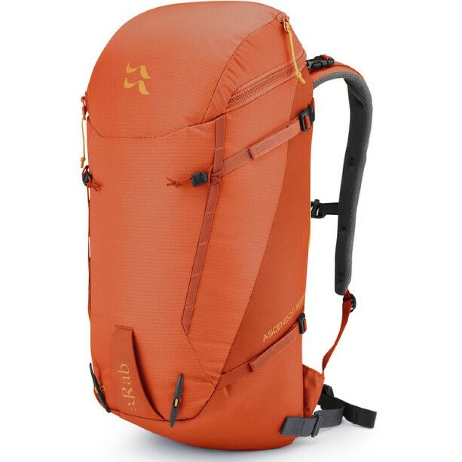 Skiing Backpacks * | Rab Ascendor 28 Backpack Firecracker