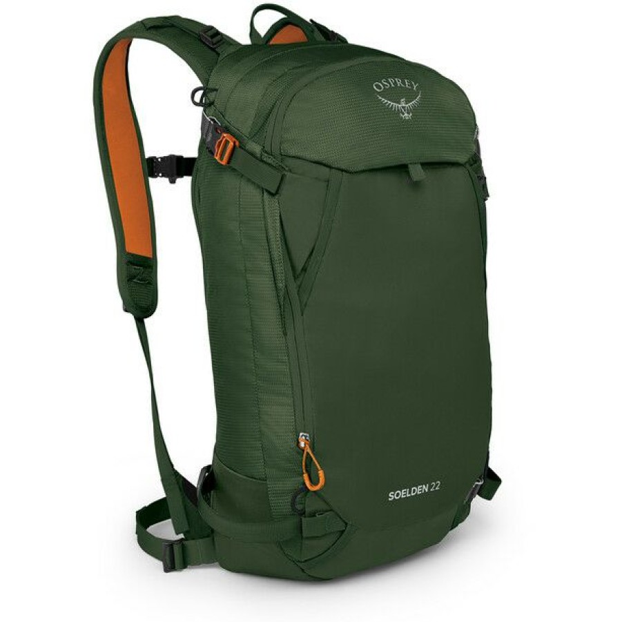 Skiing Backpacks * | Osprey Soelden 22 Backpack Men Dustmoss Green