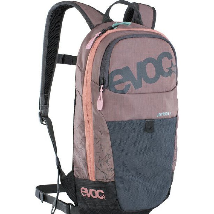 Cycling Backpacks * | Evoc Joyride 4 Backpack Dusty Pink/Carbon Grey