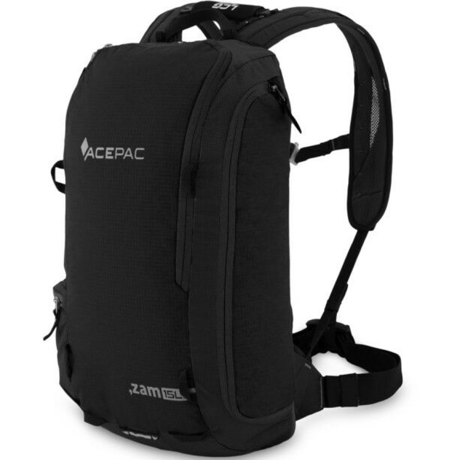 Cycling Backpacks * | Acepac Zam 15 Backpack Black