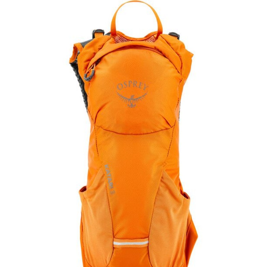 Cycling Backpacks * | Osprey Katari 3 Hydration Backpack Men Orange Sunset