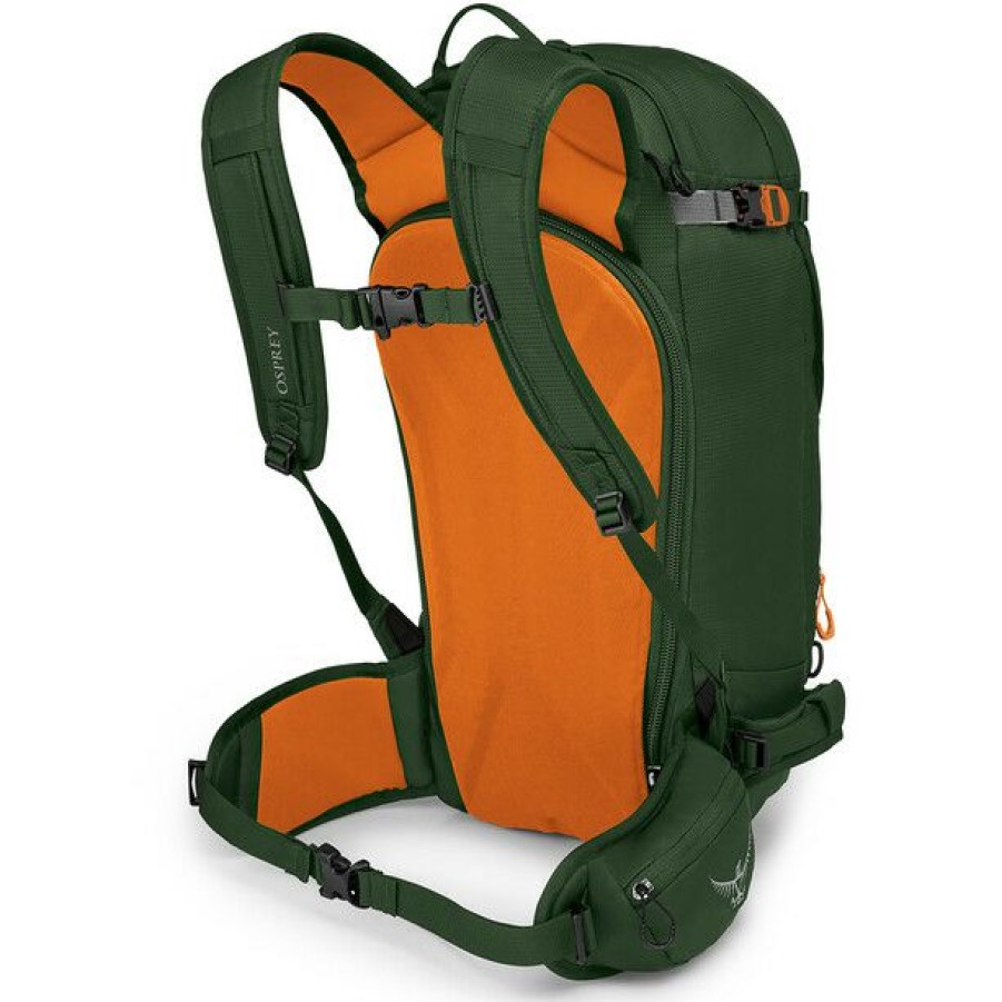 Skiing Backpacks * | Osprey Soelden 32 Backpack Men Dustmoss Green