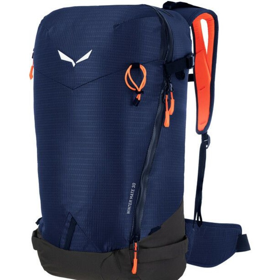 Skiing Backpacks * | Salewa Winter Mate 30L Backpack Blue Depth