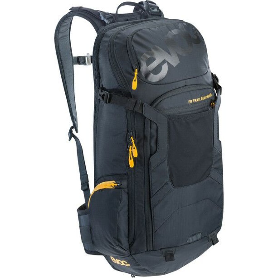 Cycling Backpacks * | Evoc Fr Trail Blackline Backpack 20L Black