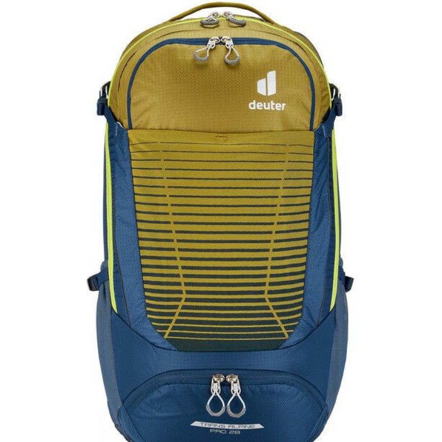 Cycling Backpacks * | Deuter Trans Alpine Pro 28 Backpack Clay/Marine