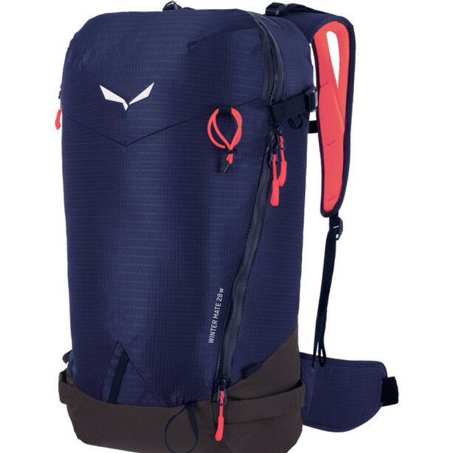 Skiing Backpacks * | Salewa Winter Mate 28L Backpack Women Blue Depth