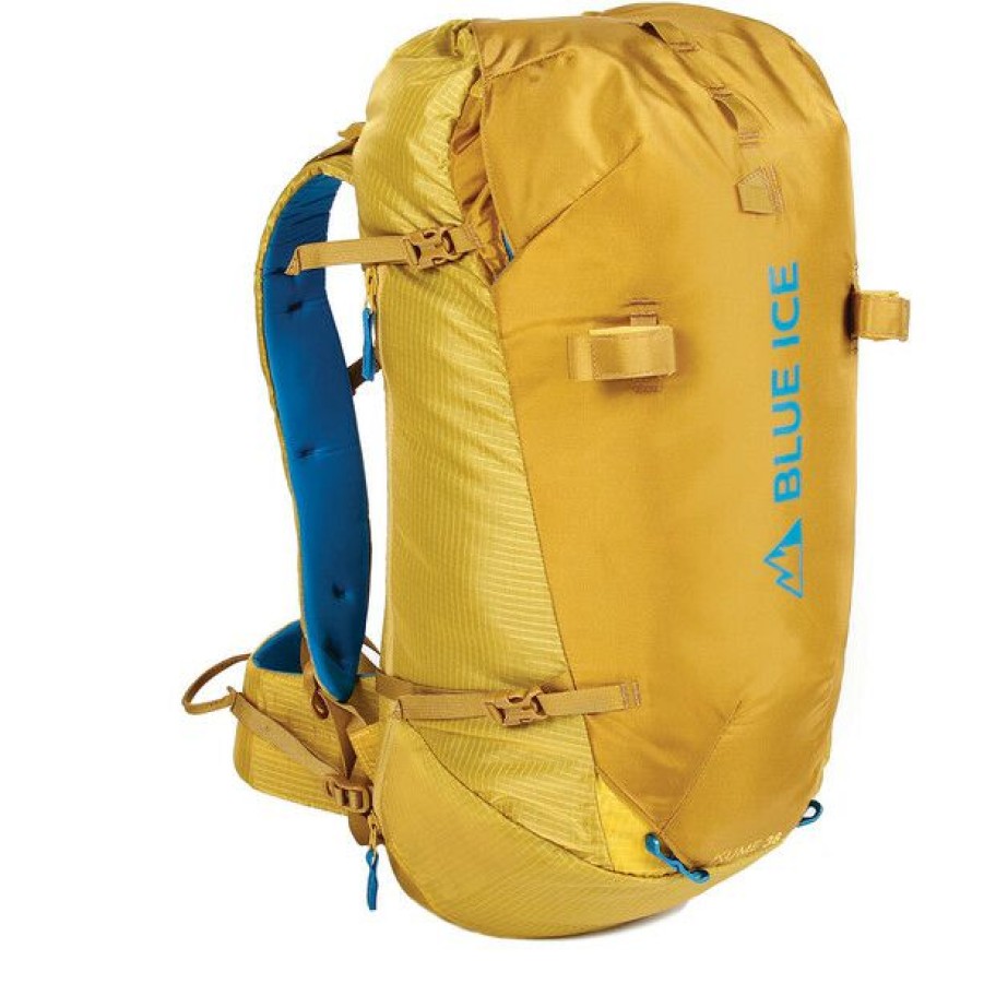 Skiing Backpacks * | Blue Ice Kume Pack 38L Super Lemon