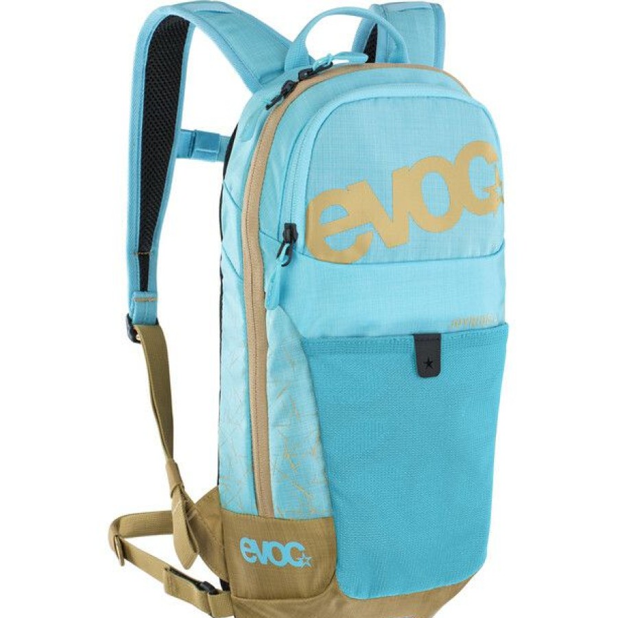 Cycling Backpacks * | Evoc Joyride 4 Backpack Neon Blue/Gold