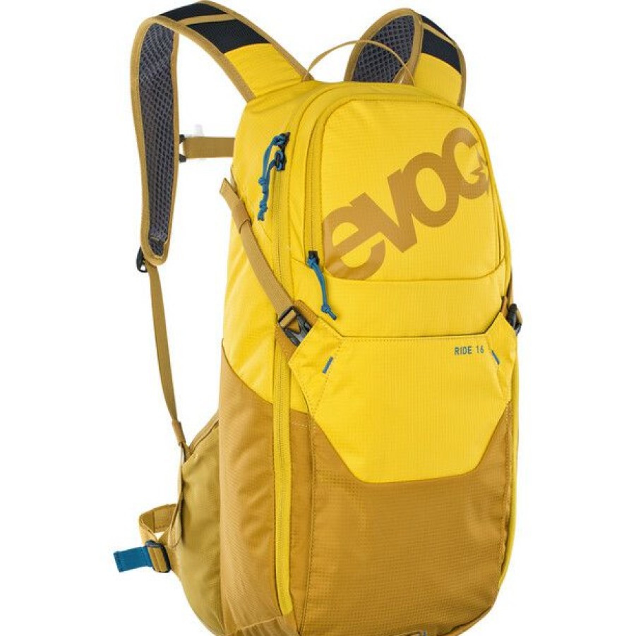 Cycling Backpacks * | Evoc Ride 16 Backpack Curry/Loam